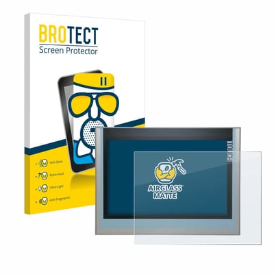 BROTECT - Screenprotector voor Siemens KTP700 Basic 2nd Generation Simatic HMI 6AV2124-6GJ00-0AX0 - Folie Beschermfolie Beschermglas matte