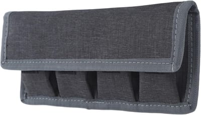 Store_9 - DSLR-camera Batterijhouder - Batterij Etui Tas - Zachte Bescherming - Grijs - Geschikt voor diverse batterijen - Praktisch en compact