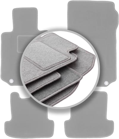 Grijze automatten voor: Mercedes W207 Coupé E-Klasse (2009-)