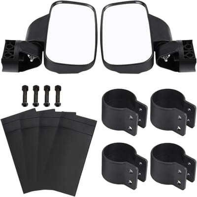 Verstelbare Achteruitkijkspiegel - Motorcycle Side - Bolle Ontwerp - Achteruitkijkspiegel voor UTV Polaris Ranger RZR Can-Am