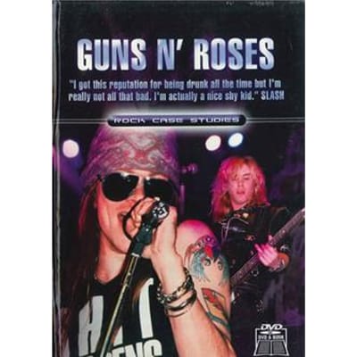 DVD GUNS N' ROSES - Rock Case Studies RMS2394 EDGEHILL US Muziekvideo Gebruikt