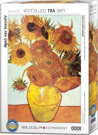Legpuzzel Zonnebloemen - Puzzel 1000 stukjes - Ontspannen Tijdverdrijf - Perfecte Pasvorm - 68x48 cm - Multicolor