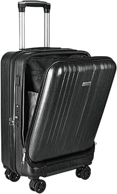 Reis Koffer - Handbagage Koffer - Vakantie Vervoer - Ingebouwde USB Poorten - 28 inch - a