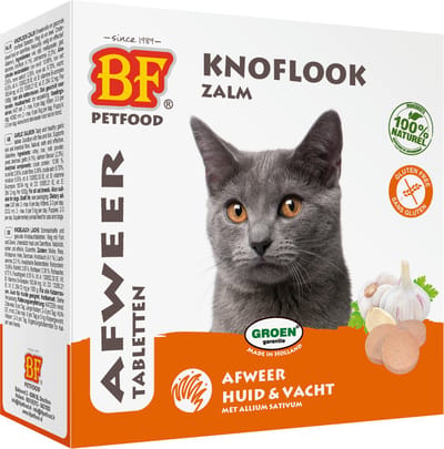BF Petfood - Kattensnoepjes - Knoflook - Zalm - 100 st