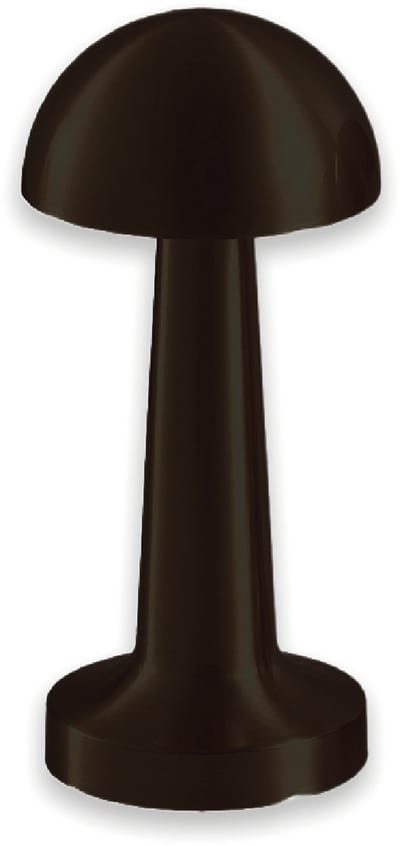 Luxus Europe - Tafellamp Touch Julie Zwart - Draadloze LED Tafellamp Binnen - USB-C Oplaadbaar - Touchbediening - Dimbaar - 3 Lichtkleuren