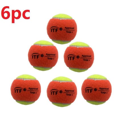 6/10 Stuks ITF Gecertificeerde Beach Tennis Ballen Standaard Druk Professionele Trainingsballen Kinderen Tennis Accessoires Nieuwste