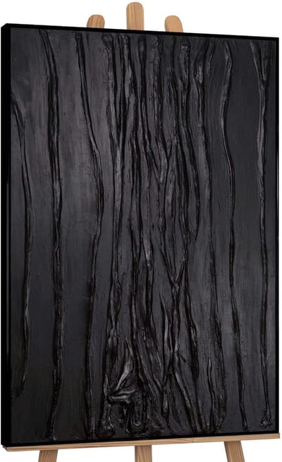 Canvas schilderij groot handgeschilderd fluweel abstract luxe – YS-Art Gallery – Luxe wanddecoratie voor woonkamer – Modern schilderij voor slaapkamer en kantoor