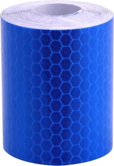 Reflecterende tape - BLAUW - 3 meter rol - 5cm breed