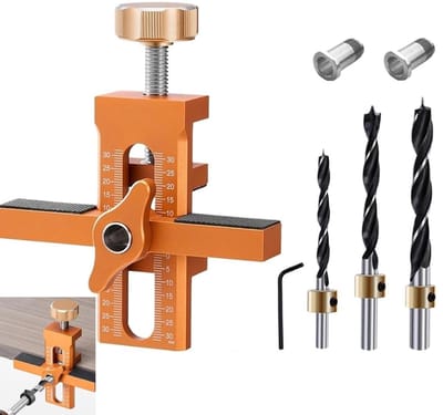 Dailygoods- Kastdeur Installatieprogramma - 2-in-1 Montagehulpset - Aluminiumlegering - Verstelbare Positioneerder - Geschikt voor Frameloze Kasten - Eenvoudige Opslag - Deuren