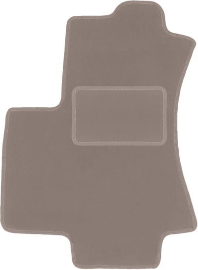 Beige bestuurdersmat voor: Opel Zafira A minivan (1999-2005)
