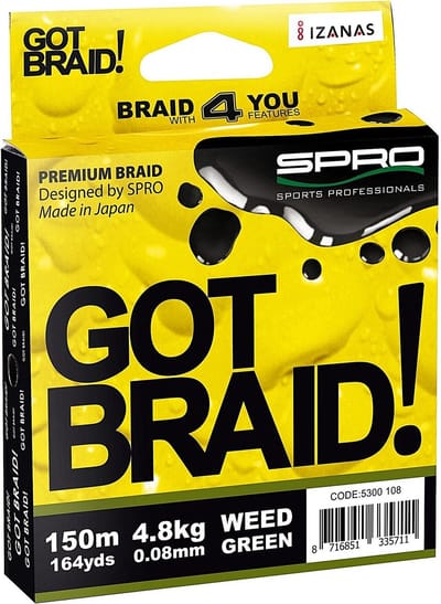 Spro Got Braid - 0.08 mm - 300 meter