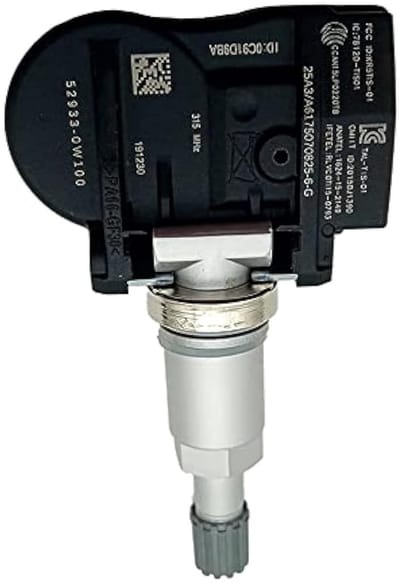 Bandenspanning Sensor - TPMS Sensor - Veilig Rijden - Directe Vervanging - Specifiek Model - Zwart