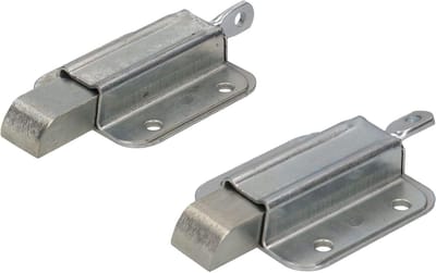 Deur Lente Vang - Hatch Lock Grendel - Aanhanger Sluiten - Verstelbaar Ontwerp - 2 Stuks - Zilver