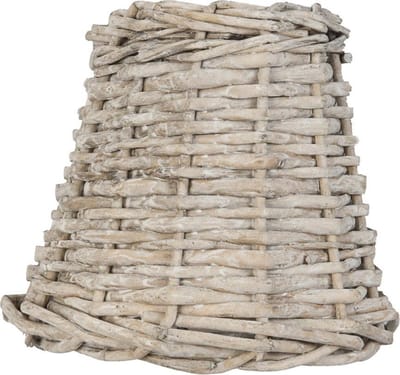 Clayre & Eef Lampenkap Ø 14x12 cm Bruin Rotan