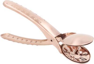 Roze Gouden Kastanjeknijper met Comfortabele Grip voor Eenvoudig Gebruik en Efficiënt Noten Breken in de Keuken