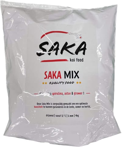 Saka Koi Food - Mix - Premium Koivoer - 4kg - 6mm