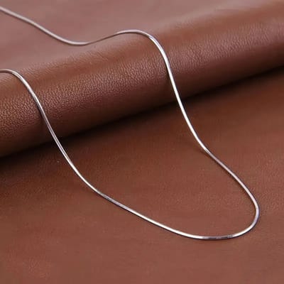 Livano Ketting - Dames - Staal - Nep zilver - Met Hanger - 40cm