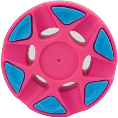IJshockey Pucks - Trainingstabletten Straathockey - Buiten Oefenen - Duurzaam ABS Materiaal - 7.6 x 2.5 cm - Roze