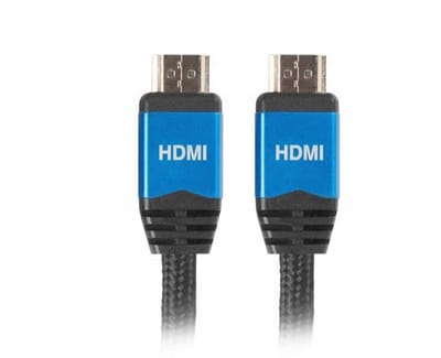Lanberg Premium M/M V2.0 Hdmi-Kabel 3M Voor 4K-Tv En Monitor