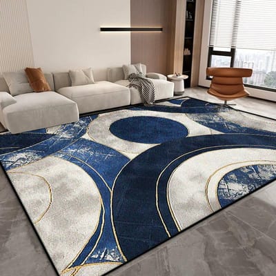 Noords Abstract Woonkamer Tapijt Moderne Decoratie Huis Gemakkelijk Schoon Wasbaar Kleed Groot Formaat Slaapkamer Bank Antislip Vloermatten 80*120cm