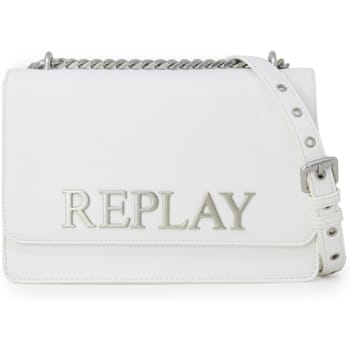 REPLAY Schoudertas Avondtas Crossbody Bag Optical White Wit