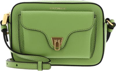 COCCINELLE Leren Schoudertas Beat Soft Crossbody Bag Guacamole Groene