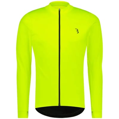 BBB Cycling TriGuard 3.0 Fietsjas Heren - Drie-seizoenen Wielren Fietsjack Heren - Waterafstotend Windjack - Neon Geel - Maat M - BBW-452