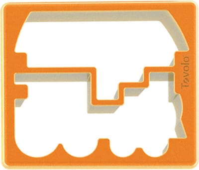 Tovolo Keukenhulp Sandwich Steker - Trein & Boot - Oranje