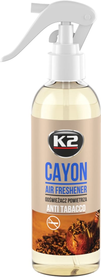 K2 Serie - Luchtverfrisser - Anti-tabak - 250ml - Hoog rendement