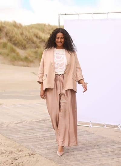 YEST CURVE Liselot Cover ups - Baked Clay - maat 3(52)