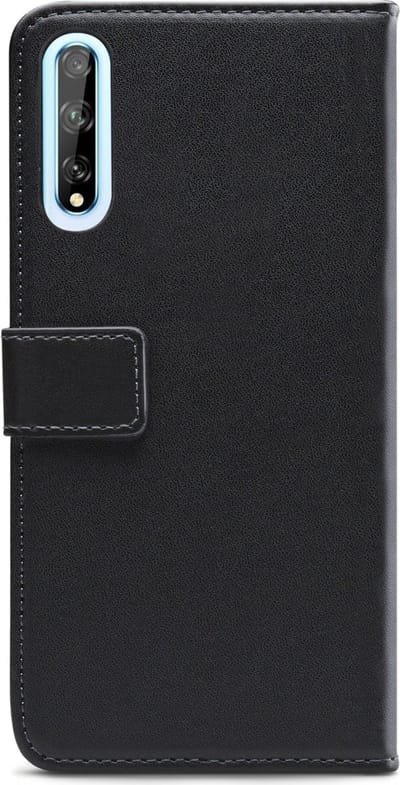 Mobilize Telefoonhoesje geschikt voor Huawei P Smart S Hoesje | Mobilize Classic Gelly Wallet Bookcase Portemonnee | Pasjeshouder voor 2 Pasjes | Telefoonhoesje voor Pinpas / OV Kaart / Rijbewijs - Zwart