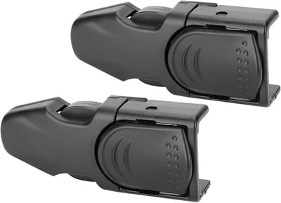 Zwemvliezen Gespen - Vinnen Clips - Duiken Snorkelen - Universele Pasvorm - 8.8 x 3.5 cm - Zwart