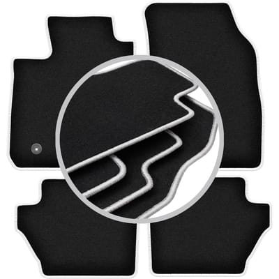 CARLUX-SILVER automatten voor: Ford EcoSport MK2 FL crossover (2017-)