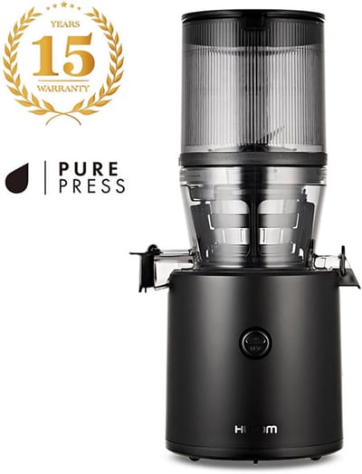 Hurom H320N | Slowjuicer | Verticaal | Zwart |