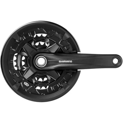 Crankstel 3 x 9 speed Shimano MTB/Trekking FC-MT210 175/44-32-22T Hollowtech 2 - zwart