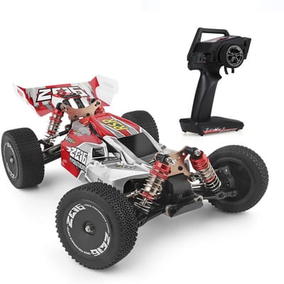 Wltoys XKS 144001 RC voiture 60 km/h haute vitesse 1/14 2.4 GHz RC Buggy 4WD course tout-terrain dérive voiture RTR rouge