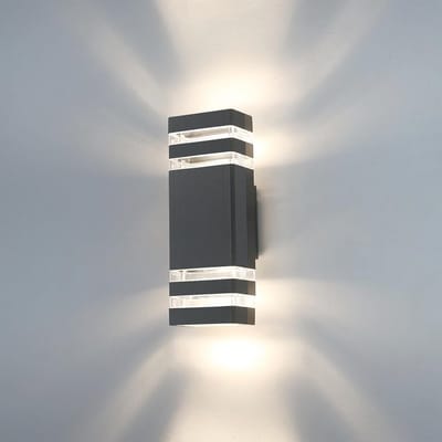 Waterdichte Led-buitenwandlamp met Up&Down verlichting voor binnen en buiten