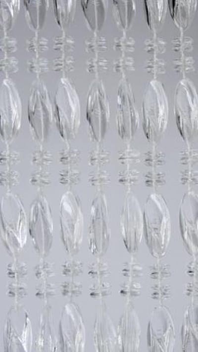 Vliegengordijnenexpert Chios - Vliegengordijn - 90x210 cm - Transparant