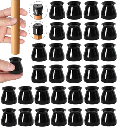 32 Stuks Stoel- en Meubelpootbeschermers voor Harde Vloeren - Geluidsarm en Krasvrij