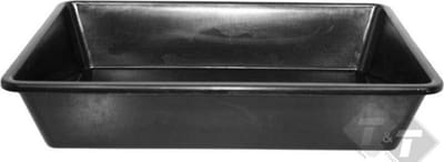 olieopvangbak 20 liter - opvangbak - oliebak - 60 x 40 rechthoekige vloeistofbak - gereedschapbak - wasbak - kunststofbak