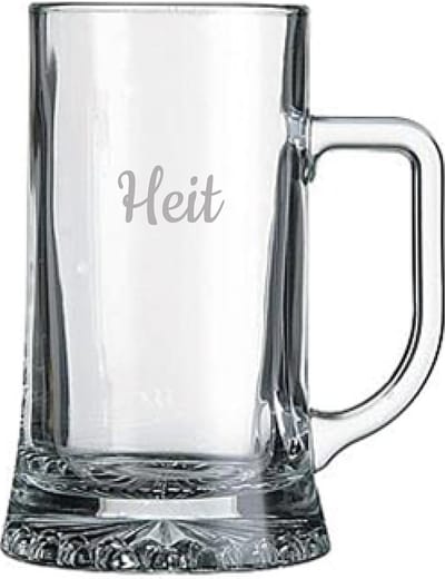 Gegraveerde bierpul 50cl Heit
