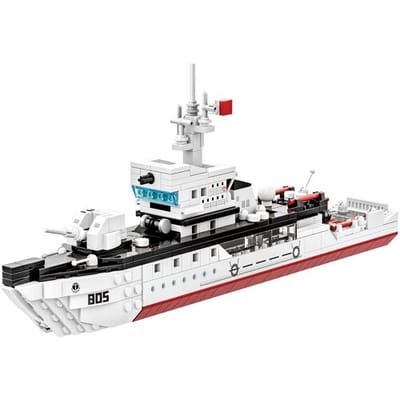 WANGE Type 081 Mijnjagerschip 380 Stuks Bouwstenenset Voor Hobbybouwers