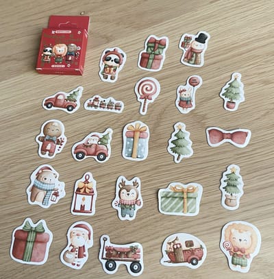 Bullet Journal Stickers 46 stickers – Christmas & Holiday – Planner, Agenda & Scrapbook Stickers – Sinterklaas, Kerst & Schoencadeau – Cadeaus onder 5 euro