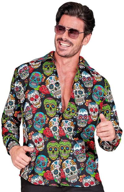 Shirt day of the dead Skully