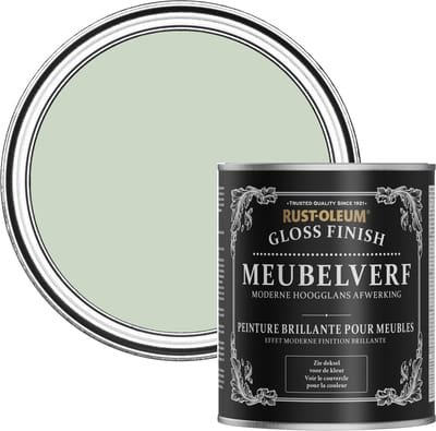 Rust-Oleum Groen Meubelverf Hoogglans - Lauriergroen 750ml