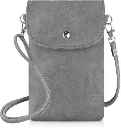 Dailygoods- Telefoonhoes Kleine - Schoudertas Dames - Crossbody Tas - Verstelbare Schouderriem - Magnetische Sluiting - Satijnen Afwerking