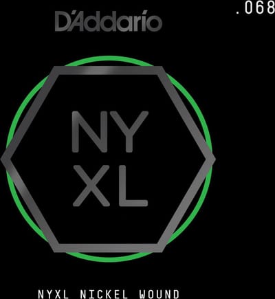 D'Addario NYNW068 Single String Nickel Wound - Enkele snaar voor gitaar