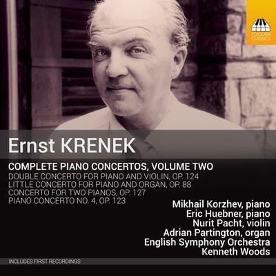 Mikhail Korzhev, Eric Huebner, Nurit Pacht, Adrian Partington, English Symphony Orchestra, Kenneth Woods - Ernst Krenek: Complete Piano Concertos, Volume Two (CD)