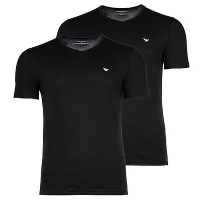 Emporio Armani  T-shirt Korte Mouw 2-PACK CREW NECK T-SHIRT AF14132
