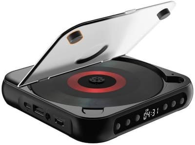 longziming -Retro Boombox Met Bluetooth & CD-Spelers - 8 Uur Batterijduur - Complete Audio Hub Voor Thuis En Onderweg - Cadeau Voor Muziekliefhebbers